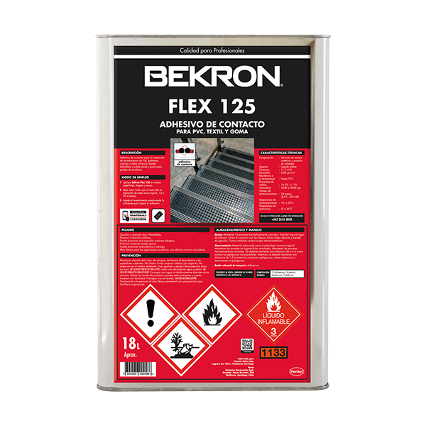 BEKRON FLEX 125 PVC LATA 18 LT