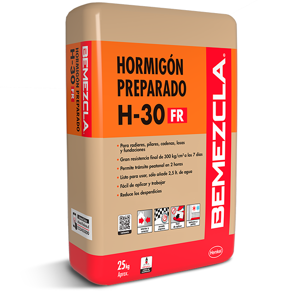 bemezcla h-30 fr 25 kg